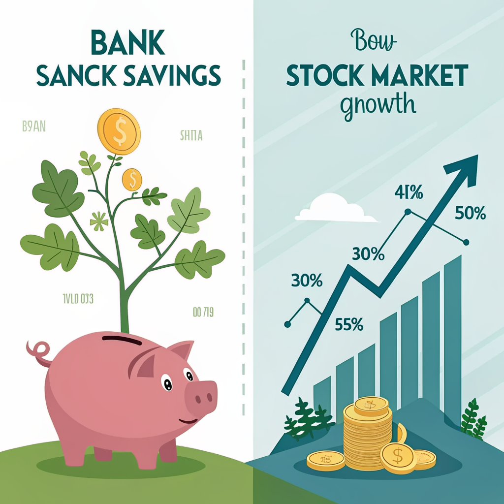 예금 vs 주식 투자 수익률 비교