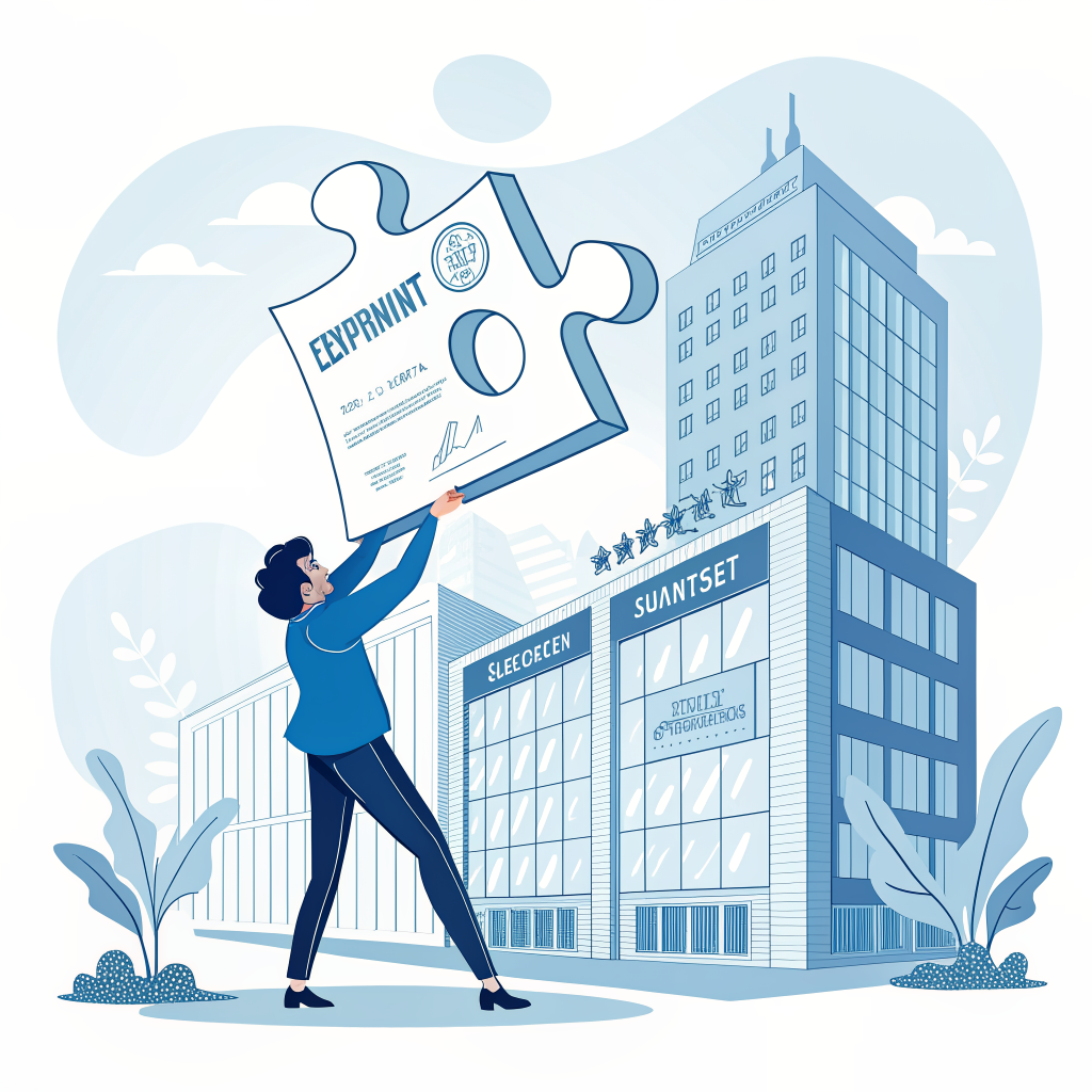 주식 투자 개념 일러스트