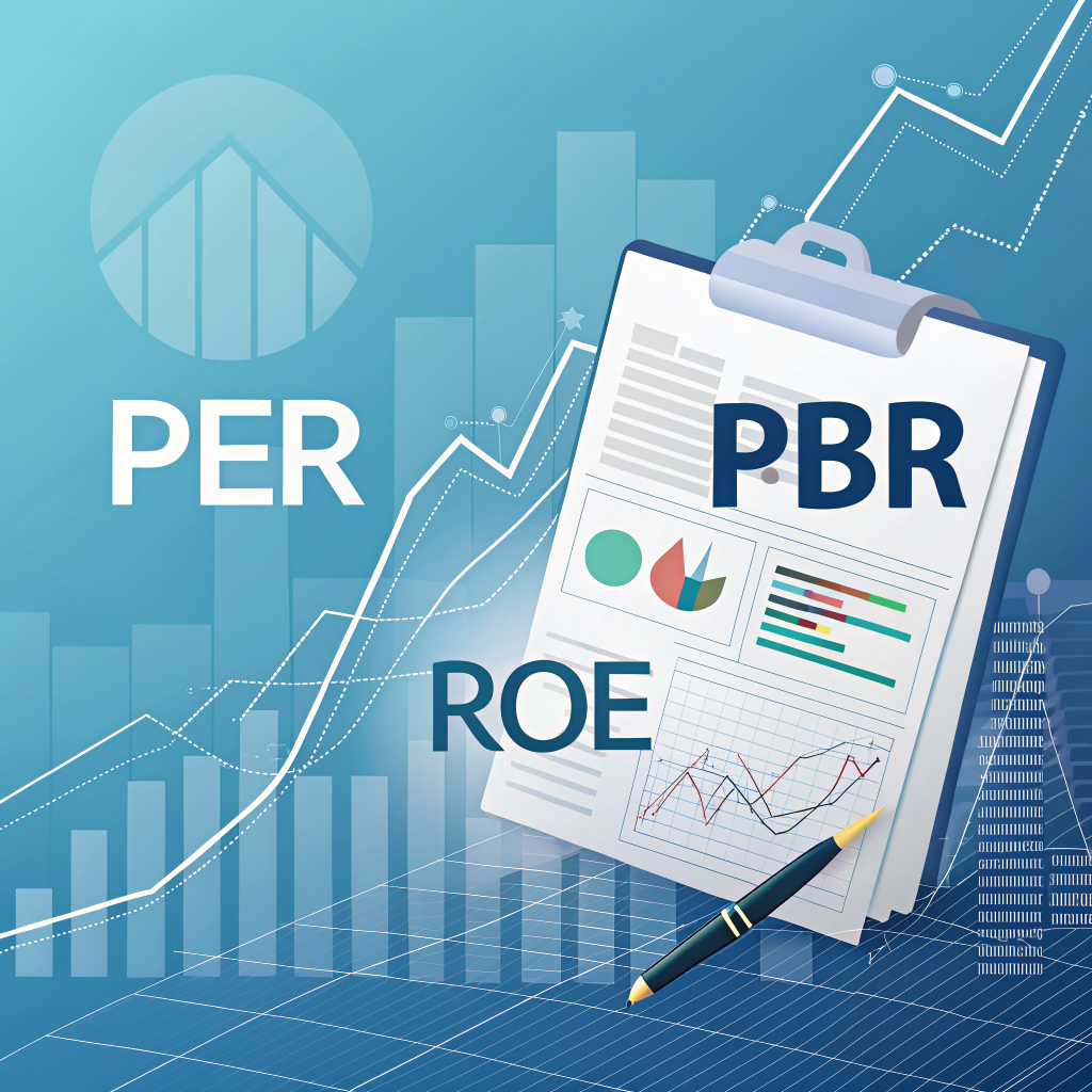 재무제표 보는 법 PER PBR ROE 완전 정복 가이드 대표 이미지